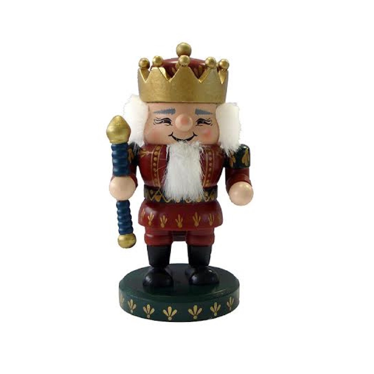 Zim's 6" Zims Collectible Heirloom Nutcracker Christmas King - 6" - Multi-Color